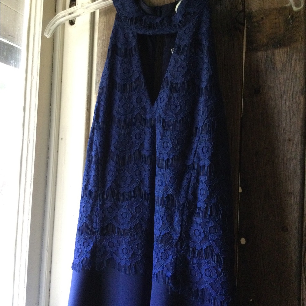 Francesca’s Halter Cocktail Dress